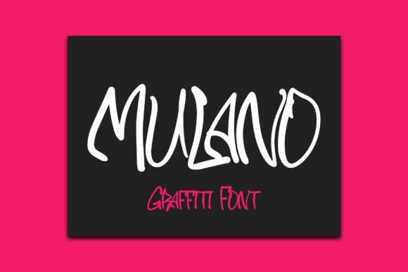 Boost Your Campaign with Mulano: A Bold Graffiti Font