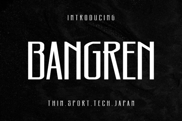 Boost Your Campaigns with Bangren: A Versatile Display Font