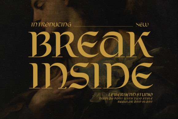Break Inside: A Premium Serif Font for Modern Business