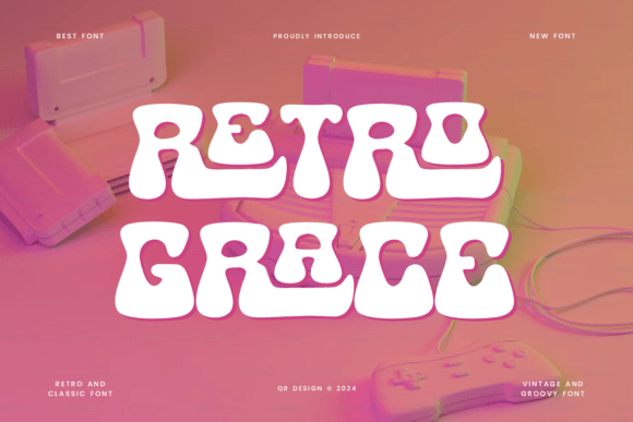 Bring Charm to Your Creations with Retro Grace Font