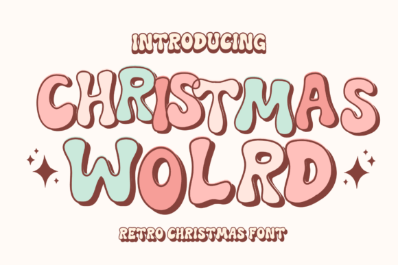 Christmas World: A Playful Font Duo for Editorial Magic