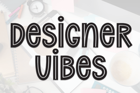Designer Vibes: A Charming Font for Editorial Elegance
