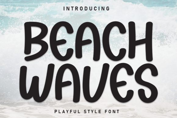 Enhance Your Brand with Beach Waves Font
