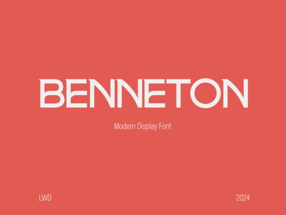 Enhance Your Brand with Benneton: A Premium Display Font