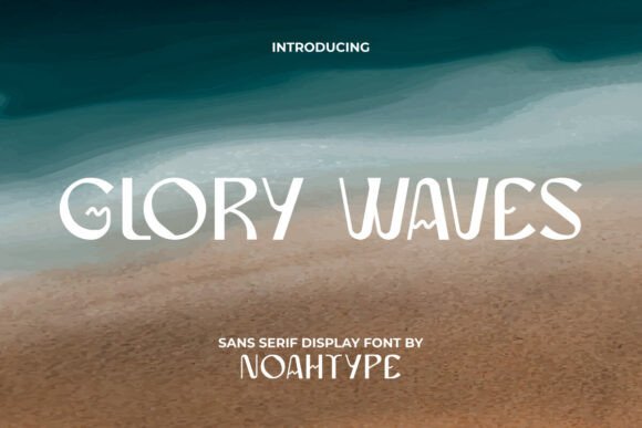 Enhance Your Brand with Glory Waves Font
