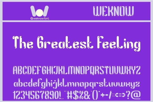Enhance Your Brand with Greatest Feeling Font