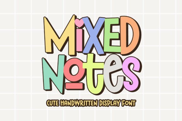 Enhance Your Campaigns with Mixed Notes Font