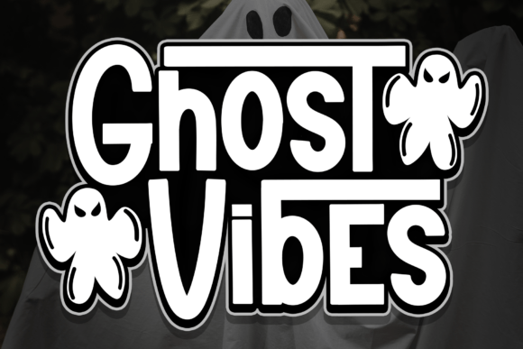 Ghost Vibes: A Spooky and Playful Display Font for Creative Campaigns