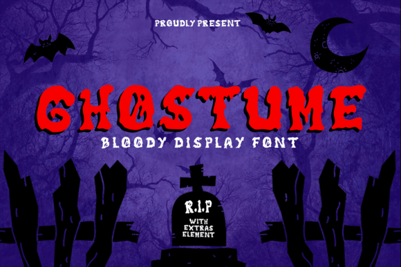 Ghostume: A Hauntingly Beautiful Display Font
