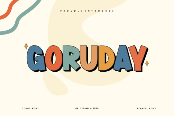 Goruday: A Bold Display Font for Editorial Impact