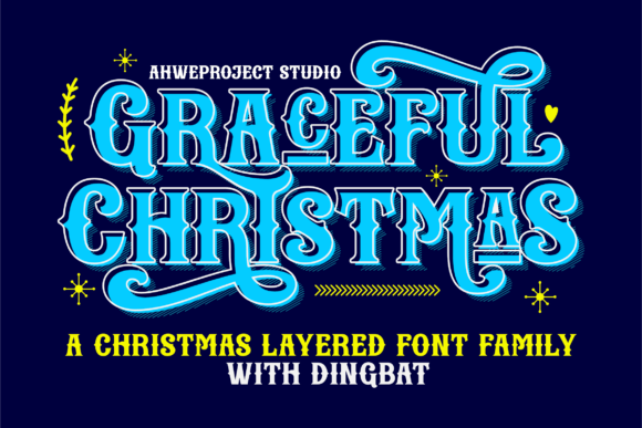 Graceful Christmas: A Festive Typeface for Web Design