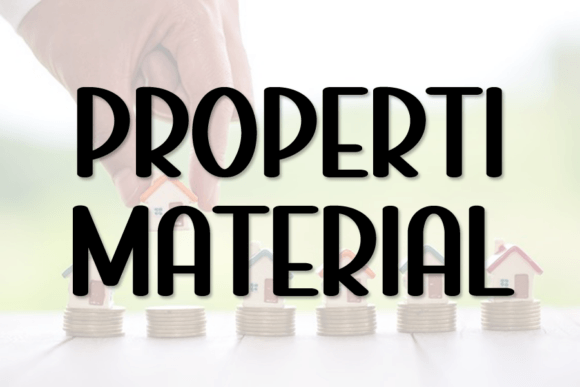 Transform Your Brand with Properti Material Font