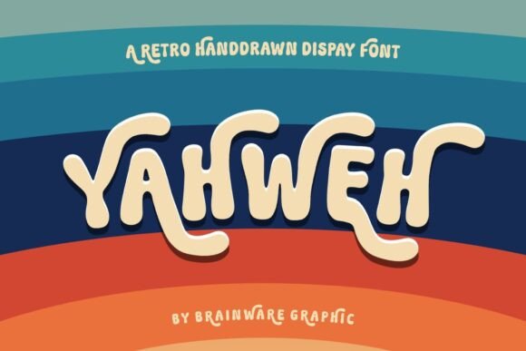 Yahweh: A Playful Display Font for Eye-Catching Campaigns
