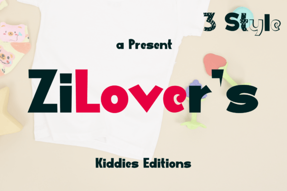Zilovers: A Whimsical Font for Engaging Visuals
